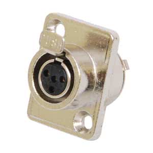 XLR femelle châssis