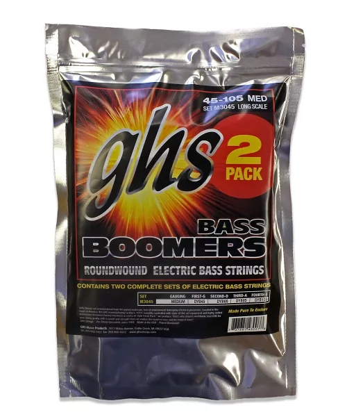 GHS Bass Boomers STR BAS 4M 045-105 2P GHS Bass Boomers STR BAS 4M 045-105 2P