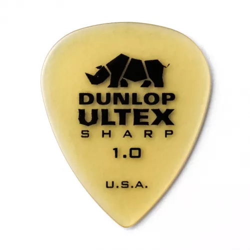 Dunlop Ultex Sharp Picks, Player′s Pack, 1.00 mm Dunlop Ultex Sharp Picks, Player′s Pack, 1.00 mm