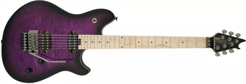 Evh Wolfgang Wg Standard, Quilt Maple Top, Maple Fingerboard, Transparent Purple Burst Evh Wolfgang Wg Standard, Quilt Maple Top, Maple Fingerboard, Transparent Purple Burst