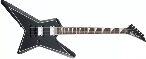 Jackson X Series Signature Gus G. Star, Rosewood Fingerboard, Satin Black With White Pinstripes Jackson X Series Signature Gus G. Star, Rosewood Fingerboard, Satin Black With White Pinstripes