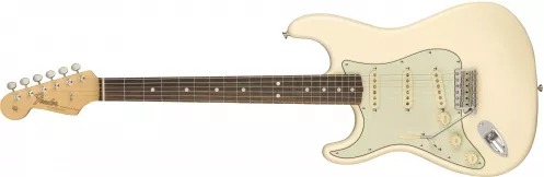 Fender American Original ′60s Stratocaster Left-Hand, Rosewood Fingerboard, Olympic White Fender American Original ′60s Stratocaster Left-Hand, Rosewood Fingerboard, Olympic White