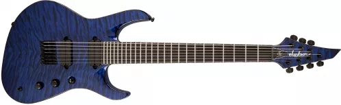 Jackson Usa Signature Chris Broderick Soloist Ht7, Ebony Fingerboard, Transparent Blue Jackson Usa Signature Chris Broderick Soloist Ht7, Ebony Fingerboard, Transparent Blue