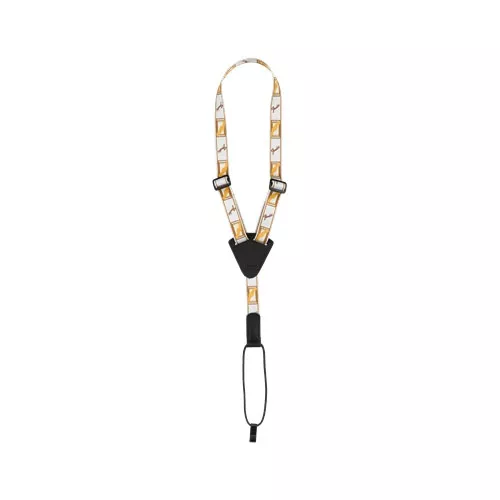 Fender Ukulele Strap, White/Brown/Yellow Fender Ukulele Strap, White/Brown/Yellow