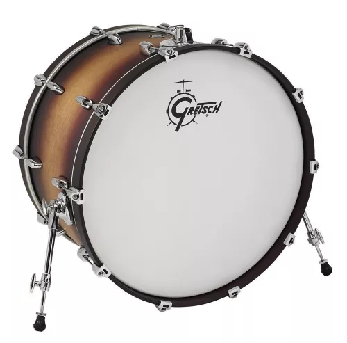 Gretsch Bass Drum NEW Renown Maple 2016 Silver Oyster Pearl Gretsch Bass Drum NEW Renown Maple 2016 Silver Oyster Pearl
