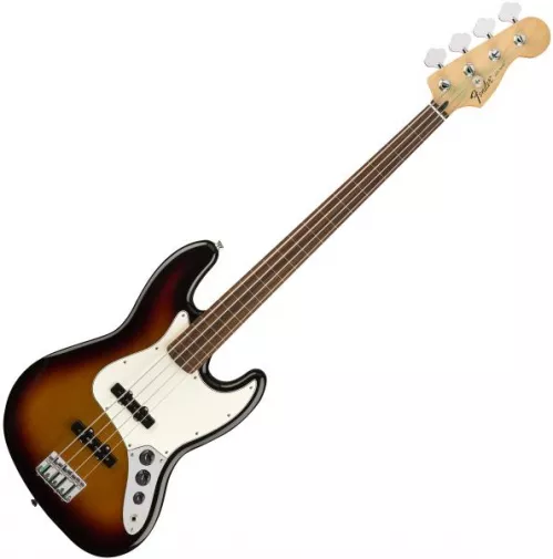Fender Standard Jazz Bass Fretless, Pau Ferro Fingerboard, Brown Sunburst Fender Standard Jazz Bass Fretless, Pau Ferro Fingerboard, Brown Sunburst