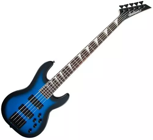 Jackson Js Series Concert Bass Js3v, Rosewood Fingerboard, Metallic Blue Burst Jackson Js Series Concert Bass Js3v, Rosewood Fingerboard, Metallic Blue Burst