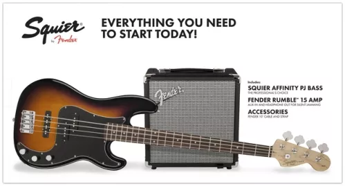 Fender Precision Bass Pj Pack, Laurel Fingerboard, Brown Sunburst, 230v Uk Fender Precision Bass Pj Pack, Laurel Fingerboard, Brown Sunburst, 230v Uk