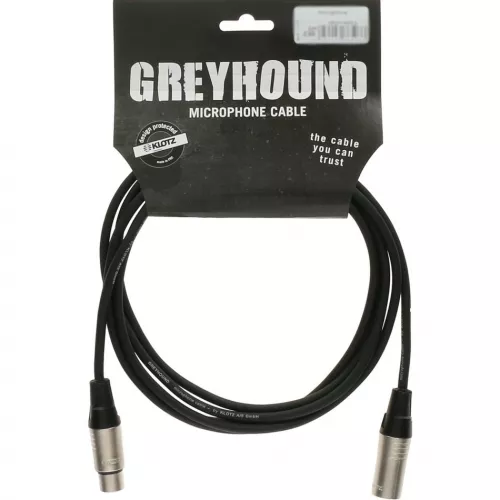 Klotz przewód mikrofonowy XLRf / XLRm 2m seria Greyhound Klotz przewód mikrofonowy XLRf / XLRm 2m seria Greyhound