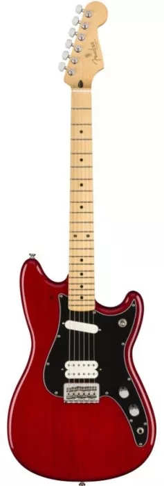 Fender Player Duo-Sonic HS, Maple Fingerboard, Crimson Red Transparent Fender Player Duo-Sonic HS, Maple Fingerboard, Crimson Red Transparent