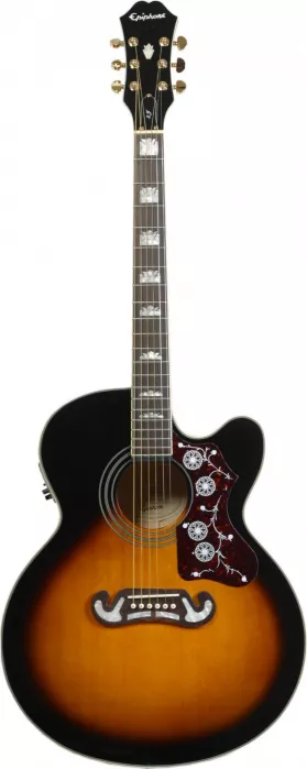 Epiphone J-200EC Studio Solid Top Fishman Sonitone VS Vintage Sunburt Epiphone J-200EC Studio Solid Top Fishman Sonitone VS Vintage Sunburt