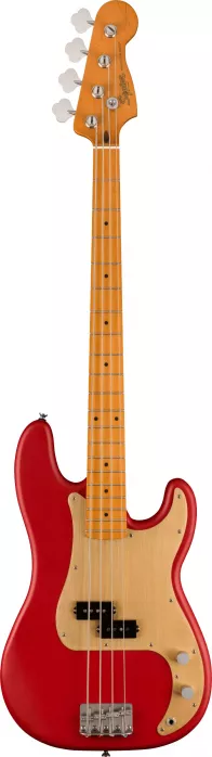 Fender Squier 40th Anniversary Precision Bass Vintage Edition MN Satin Dakota Red Fender Squier 40th Anniversary Precision Bass Vintage Edition MN Satin Dakota Red