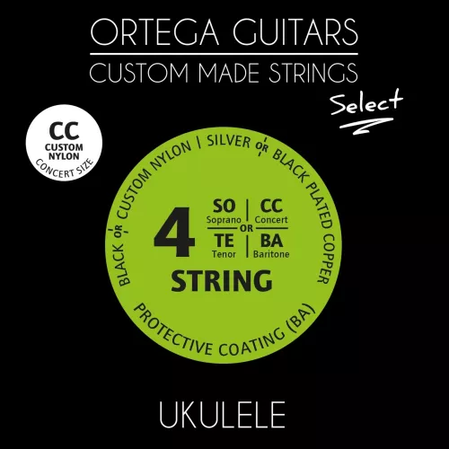 Ortega UKS-CC Custom Nylon Select Ortega UKS-CC Custom Nylon Select