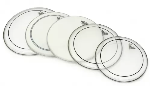 Remo Pinstripe set (10, 12, 14″) + 14″ Ambassador Remo Pinstripe set (10, 12, 14″) + 14″ Ambassador