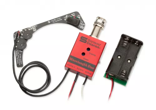Seymour_Duncan Wavelength Duo Steel Multi-Source Preamp System Seymour_Duncan Wavelength Duo Steel Multi-Source Preamp System