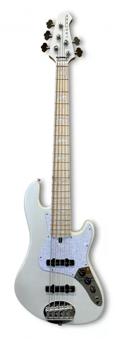 Lakland Skyline Darryl Jones Signature Bass, 5-String - White Pearl Gloss Lakland Skyline Darryl Jones Signature Bass, 5-String - White Pearl Gloss
