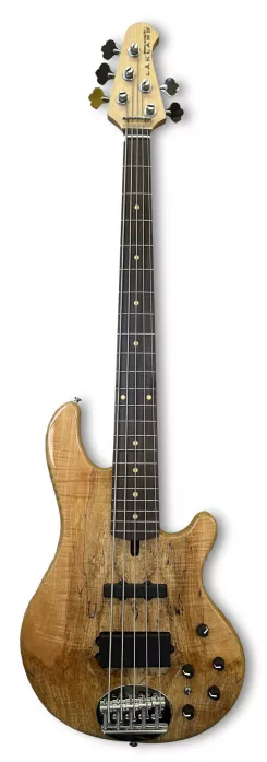 Lakland Skyline 55-02 Deluxe Bass, 5-String - Spalted Maple Top, Natural Gloss Lakland Skyline 55-02 Deluxe Bass, 5-String - Spalted Maple Top, Natural Gloss