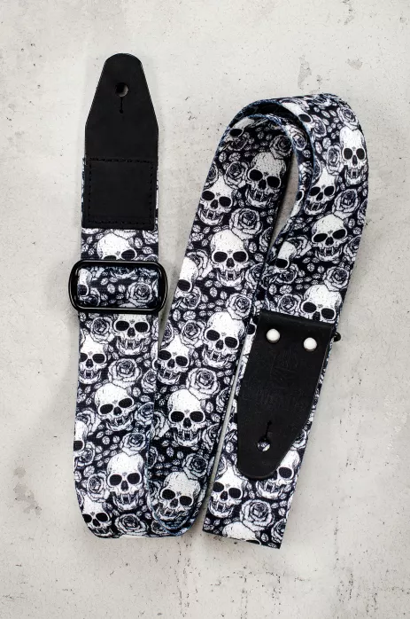 Lowlander Power Guitar Strap Vampire Skull Lowlander Power Guitar Strap Vampire Skull