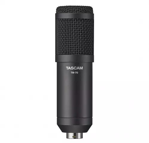 Tascam TM-70 - mikrofon dynamiczny do Podcastów i zbierania wiadomości Tascam TM-70 - mikrofon dynamiczny do Podcastów i zbierania wiadomości