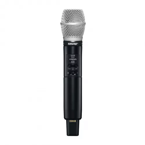 Shure SLXD 2/SM86-K59 (606-650 MHz) - Nadajnik ″do ręki″ z mikrofonem SM86 Shure SLXD 2/SM86-K59 (606-650 MHz) - Nadajnik ″do ręki″ z mikrofonem SM86