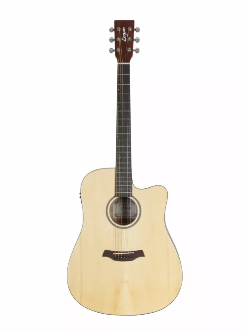Logan Dreadnought EQ CE gitara elektroakustyczna z cutaway kolor natural (by Miguel Esteva) B-STOCK Logan Dreadnought EQ CE gitara elektroakustyczna z cutaway kolor natural (by Miguel Esteva) B-STOCK