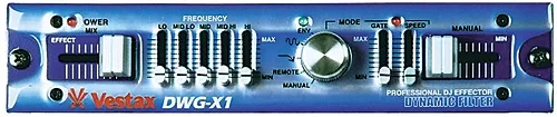 Vestax DWG-X1 Filter Vestax DWG-X1 Filter