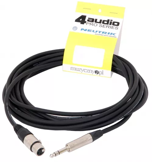 4Audio MIC2022 PRO 6m XLR-F-TRS 4Audio MIC2022 PRO 6m XLR-F-TRS
