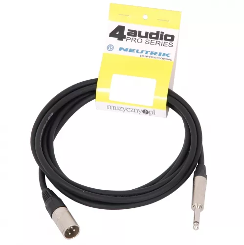 4Audio MIC2022 PRO 3m XLR-M-TS 4Audio MIC2022 PRO 3m XLR-M-TS