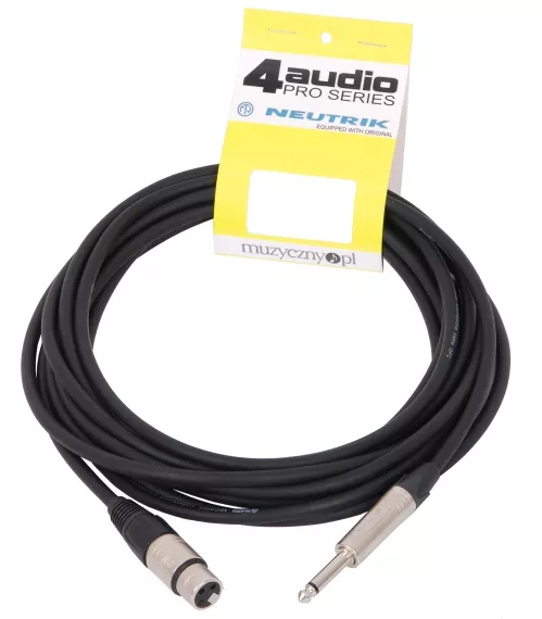 4Audio MIC2022 6m XLR-F - TS 4Audio MIC2022 6m XLR-F - TS