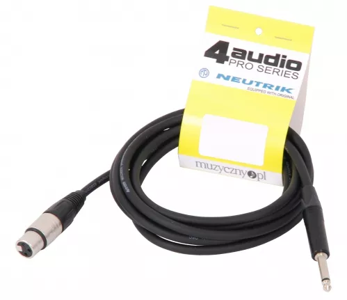 4Audio MIC2022 3m XLR-F - TS 4Audio MIC2022 3m XLR-F - TS