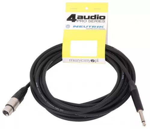 4Audio MIC2022 6m XLR-F - TS 4Audio MIC2022 6m XLR-F - TS