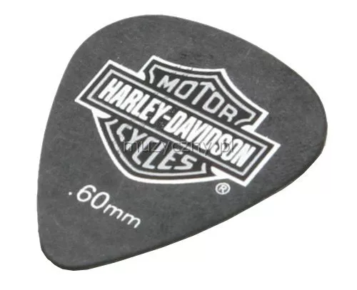 Dunlop H-Davidson Black Tortex 0.60mm Dunlop H-Davidson Black Tortex 0.60mm
