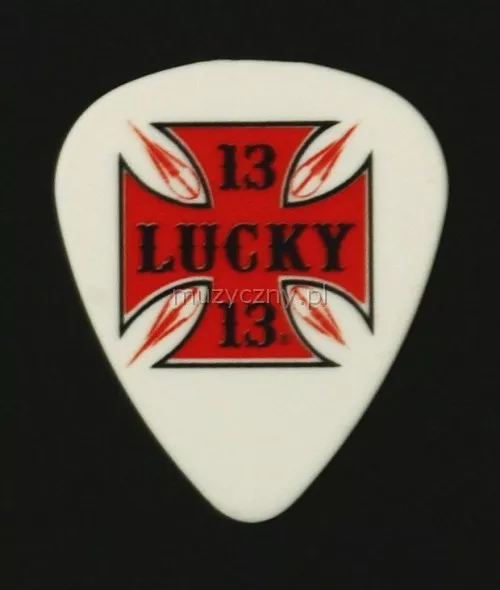 Dunlop Lucky 13 01 Red Cross 0.60mm Dunlop Lucky 13 01 Red Cross 0.60mm