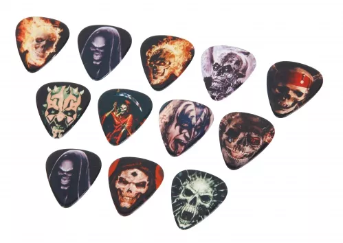 Harley Benton SKULL PICK SET 1,2 Harley Benton SKULL PICK SET 1,2