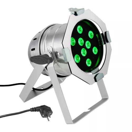 Cameo PAR 56 CAN - 9 x 3 W TRI Colour LED PAR Can RGB Cameo PAR 56 CAN - 9 x 3 W TRI Colour LED PAR Can RGB