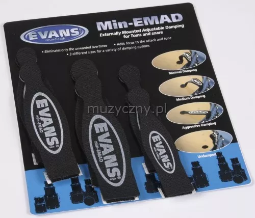 Evans Minemad tom/snare dampers Evans Minemad tom/snare dampers