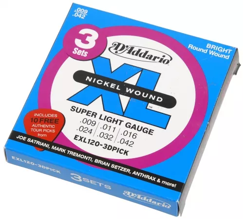 D′Addario EXL 120-3D Pick D′Addario EXL 120-3D Pick