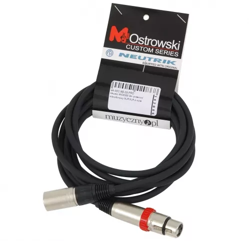 4Audio MIC PRO 3m XLR-F -XLR-M 4Audio MIC PRO 3m XLR-F -XLR-M