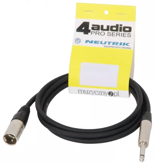 4Audio MIC2022 1m XLR-M - TS 4Audio MIC2022 1m XLR-M - TS