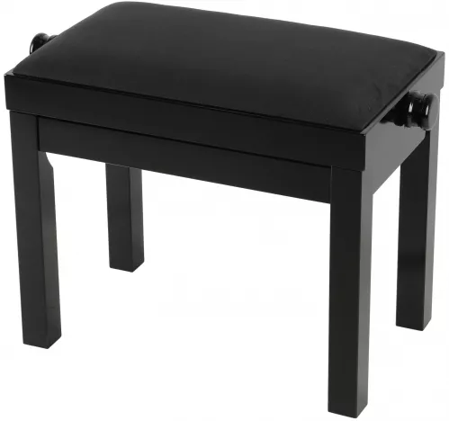 Polonez B-2 piano bench Standard, gloss black Polonez B-2 piano bench Standard, gloss black