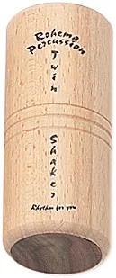 Rohema Percussion 61622 Twin Shaker Beech/Rosewood Rohema Percussion 61622 Twin Shaker Beech/Rosewood