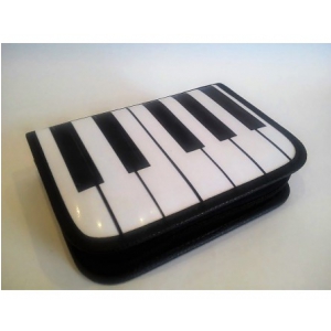 Zebra Music PiĂłrnik z motywem klawiatury, sztywny