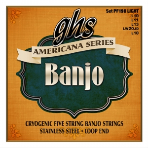 GHS Americana - Banjo 5-String Set, Light