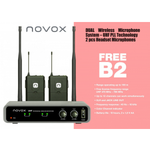 Novox Free B2 mikrofon bezprzewodowy