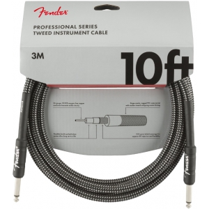 Fender Professional Series Instrument Cable 10′ Grey  (...)