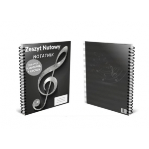 An Zeszyt Do Nut/Notatnik Akordy + Harmonia, A4, 100