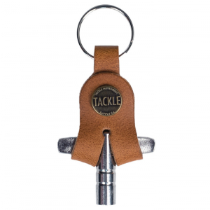 Tackle LDKC-ST  Instrument Supply Saddle Tan Leather Drum  (...)