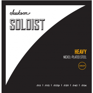 Jackson Soloist Strings, Drop Heavy .011-.054