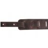 Filippe guitar leather belt 6,5 cm violet
