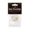 Dunlop Genuine Celluloid Classic Picks, Player′s Pack, perloid white, medium